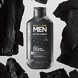 Засіб для душу, волосся і вмивання 3 в 1 North for Men Active Carbon, фото 2