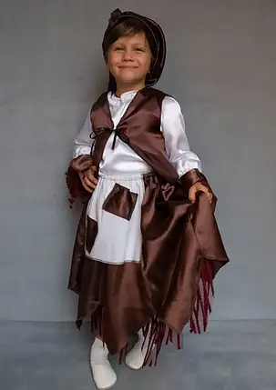Театральний костюм Баба Яга з атласу 3-6 років, фото 2