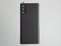 Задняя крышка для Galaxy Note 20 Mystic Black чёрного цвета (SM- N980)