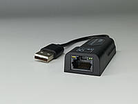 Наружный сетевой адаптер USB 2.0 to RJ45