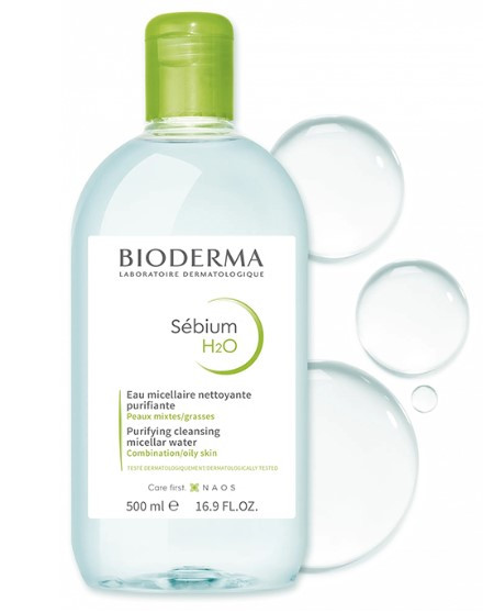 Міцелярний лосьйон Bioderma Sebium H2O Micellaire Solution 500 мл