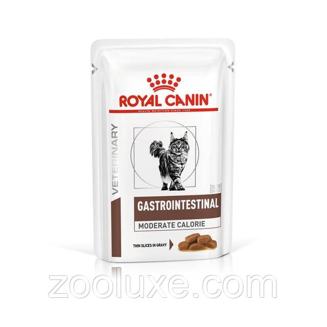 Royal Canin Gastrointestinal Moderate Calorie 85 г/Роял Канін Гастроінтестинал Модерейт Калорі 85 г — корм