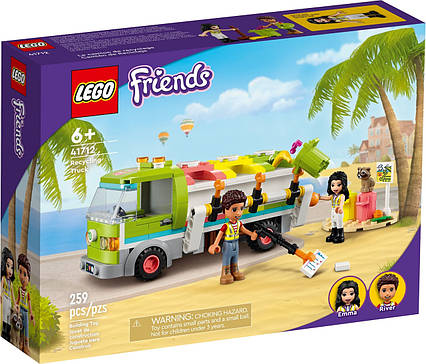 Lego Friends Вантажівка для перероблення відходів 41712