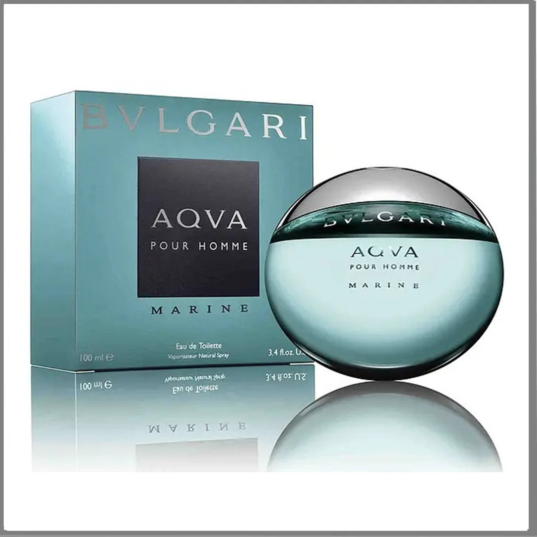 Bvlgari Aqva Pour Homme Marine туалетна вода 100 ml. (Булгарі Аква Пур Хом Марин), фото 1