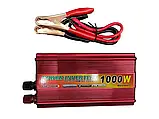 Перетворювач струму Power Inverter SSK-1000W AC/DC Автомобільний інвертор 1000W з 12 у 220, фото 2