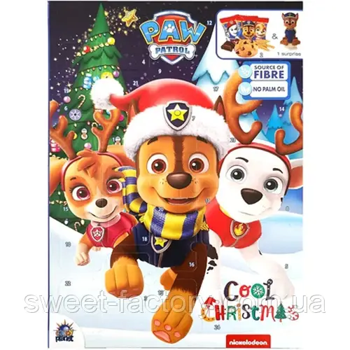 Paw patrol on sale advent calendar 2017