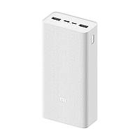 Оригінальний Xiaomi Mi Power Bank 3 30000 mAh White Швидка зарядка QC 3.0