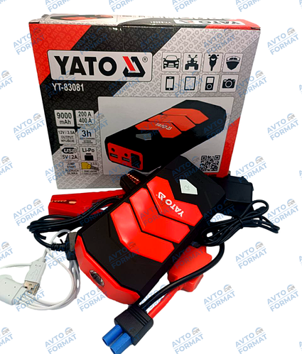 Пусковий пристрій Yato бустер портативний для авто, ціна 3999 грн ...