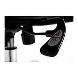 Крісло керівника офісне Конгрес Richman хром шкірозамінник чорний, фото 9