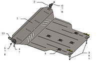 Защита двигателя для CHERY Tiggo 2011- двигатель + КПП + радиатор, Объём двиг.-все / на Чери ТИГГО, Арт:
