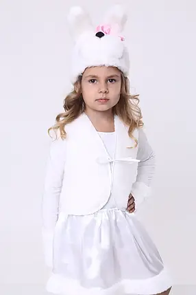 Гарний костюм Зайчики для дівчинки 3-6 років, фото 2