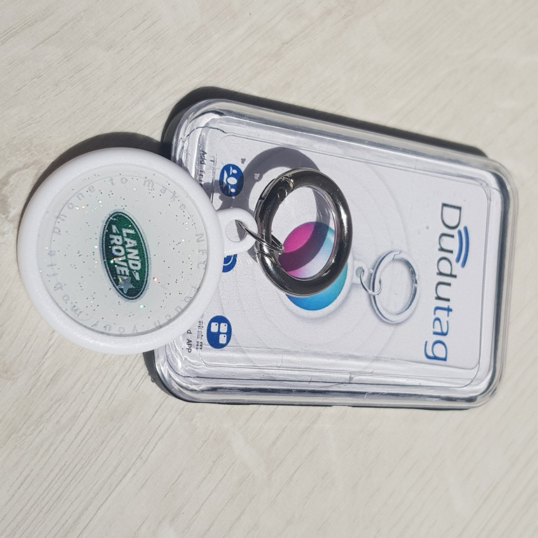 Электронный NFC брелок-визитка Dudutag NFC Social Antu-lost Land Rover ...