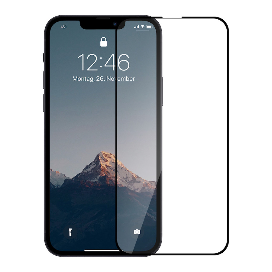 Захисне скло Mocolo 3D Full Glue для Apple iPhone 13 Pro Max Black (0.33 мм)