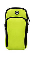 Универсальная сумка-чехол для смартфона на руку Yellow