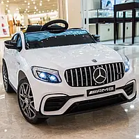 Детский электромобиль MERCEDES-BENZ GLC 63S COUPE 4 мотора белый