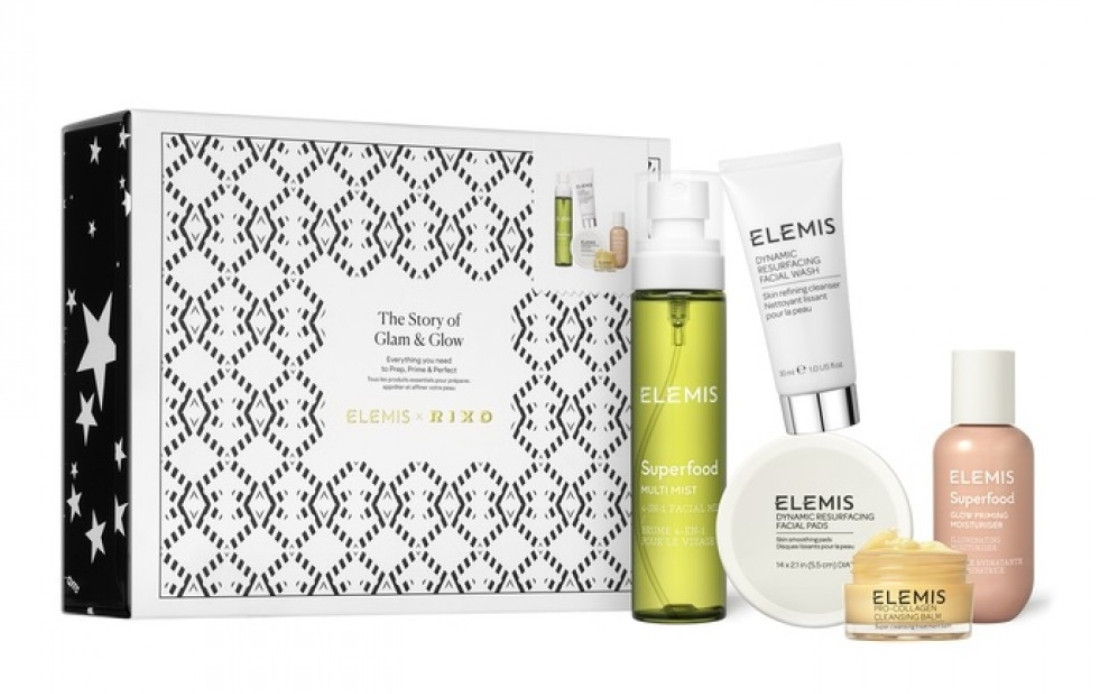 Elemis х Rixo The Story of Glam & Glow Gift Set - Дизайнерський набір Гламур та Сяяння шкіри, фото 1