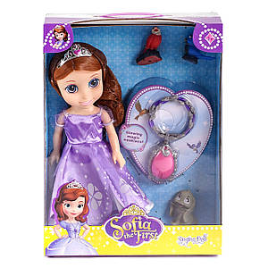 Лялька принцеса Софія (з вихованцями, світло, звук, світиться сукня) ZT 8869