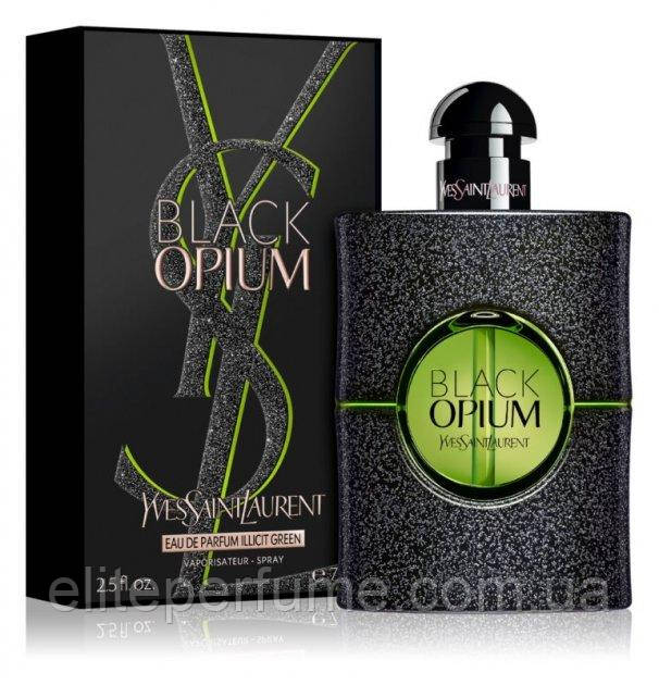 Yves Saint Laurent Black Opium Illicit Green 75 ml TESTER Оригінал