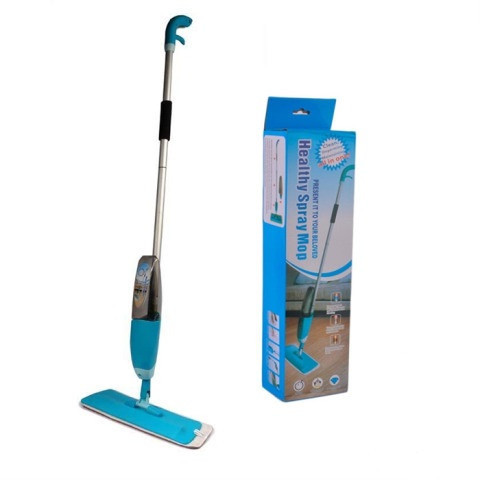 Швабра мікрофібра з розпилювачем для миття підлог Healthy Spray Mop