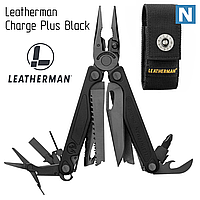 Мультитул Leatherman Charge Plus Black 832601 (19в1, 100мм, 235г, чехол, биты)