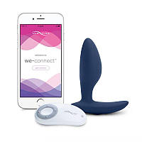 Анальная вибропробка DITTO BY WE-VIBE MOONLIGHT BLUE, 8,8х3,2 см.