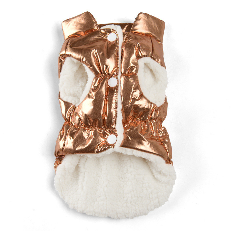 Флісовий жилет для собак Pet Style "Gold" Золотистий XS