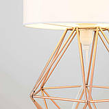 Сучасна настільна лампа з вимикачем — Вінтажна настільна лампа Frideko, фото 2
