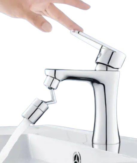 Насадка на кран аератор для змішувача з поворотом 720 ° Jw, фото 1