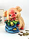 Свиня скарбничка для грошей My Piggy 24 см, фото 2