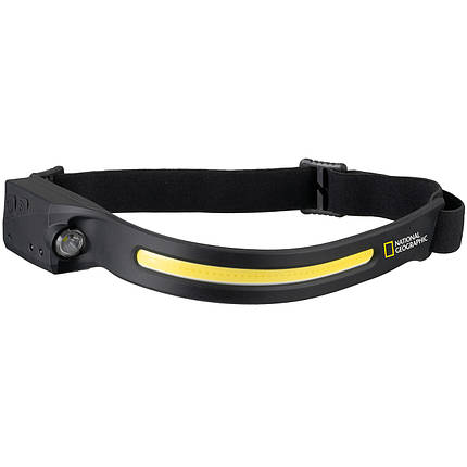 Ліхтар налобний National Geographic Iluminos Stripe 300 lm + 90 Lm USB Rechargeable (9082600), фото 1