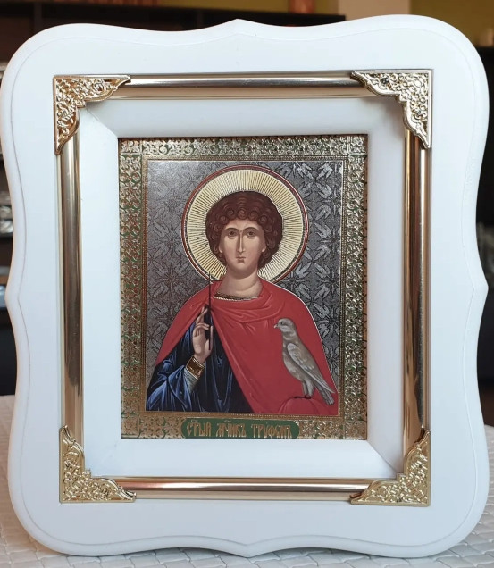 Трифон Апамейський мученик ікона 19х17см