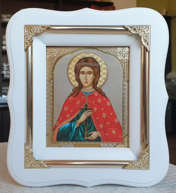 Свята мучениця Іулія (Юлія) іменна ікона 19х17см
