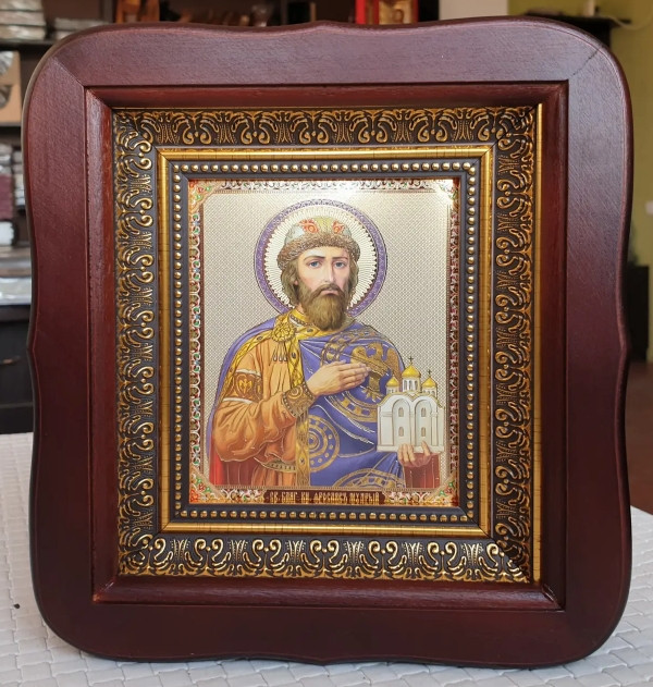 Ярослав Мудрый, князь икона 20х18см: продажа, купить в Украине. иконы ...