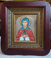 Икона именная Аполлинария 20х18см