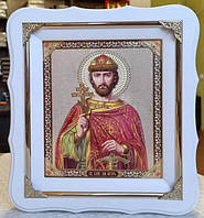 Святой князь Игорь Черниговский икона 21х24см