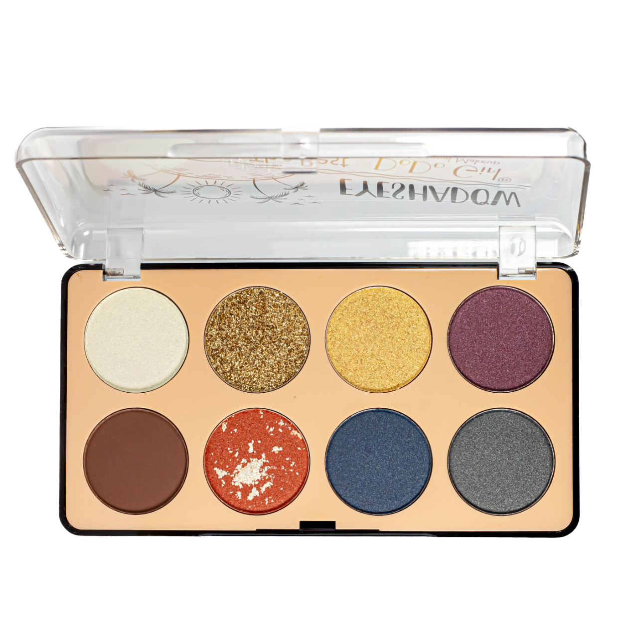 Палітра тіней для повік 8 відтінків DoDo Girl The Best Eyeshadow, № 2