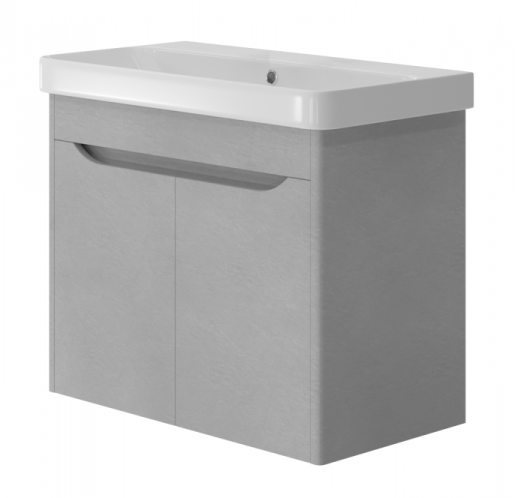 Купить Раковина с тумбой в ванную с пленкой ПВХ 70 см Ювента Livorno с ...