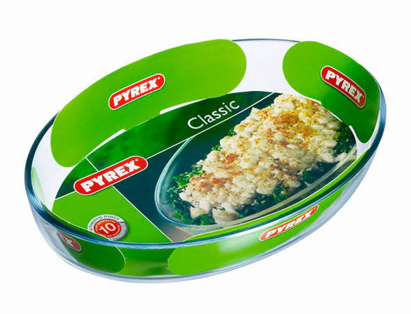 Купить Форма термостекло овальная 35х24см,3л PYREX, цена 385 грн — Prom ...