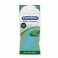 Направитель зубной нити Dentek Floss Threaders, 50 шт