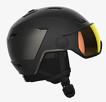 Гірськолижний шолом Salomon pioneer lt visor photo black/a (MD)