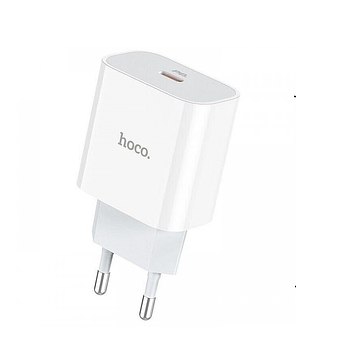 Мережевий зарядний пристрій Hoco C76A Plus Speed source PD20W EU White