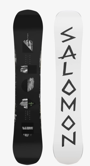 Сноуборд Salomon board set craft+trigger black (MD)