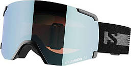 Маска Salomon s/view bk brand/lol light blue (MD)