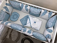 Комплект постельного белья Baby Comfort Грация голубой