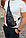 Чоловічий шкіряний рюкзак-слінг на одне плече TidinBag чорний, фото 7