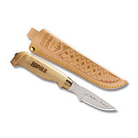 Мисливський фінський ніж із шкіряним чохлом RAPALA Classic Birch Fish'n Fillet (8,9 см)