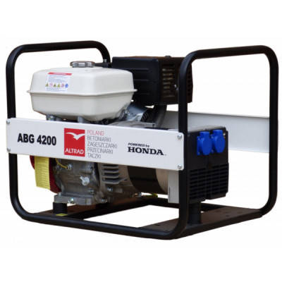 Генератор трифазний 7,7 кВА ALTRAD BELLE ABGT7700 T Honda 3 фази, фото 1
