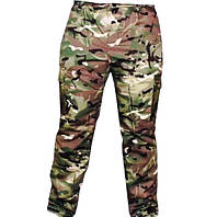 Тактические зимние утепленные штаны мультикам Рип-Стоп Ripstop мультикам военные тёплые брюки ВСУ