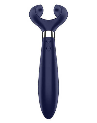 Вібратор для пар Original Satisfyer Endless Fun Blue, три мотори, багатофункціональний