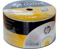 DVD+R диски для видео Hewlett-Packard Shrink 50